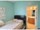 Bedroom featuring an ensuite bathroom at 7055 Heatherbrook Dr, Lakeland, FL 33809