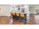 Beautiful kitchen with a large island, modern appliances, open concept design, and barstool seating at 3120 S Polk Ave, Lakeland, FL 33803