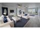 Bright living room with open layout and contemporary furnishings at 17 Oak Loop, Ocala, FL 34472