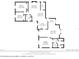 Detailed floor plan showcasing the layout of the bedrooms, bathrooms, kitchen, and living spaces in the home at 722 Swaying Palm Dr, Apopka, FL 32712