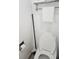 This bathroom features a toilet, fresh towels, and cleaning tools for your convenience at 7601 Canada Ave # 220, Orlando, FL 32819