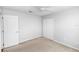 Bedroom with closet and doorway to bathroom at 433 Woodcrest St, Winter Springs, FL 32708