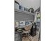 Bright closet provides plenty of storage and a workspace at 306 Avenue A E, Winter Haven, FL 33880