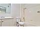 Clean bathroom features a shower-tub combination with a neutral vanity sink at 2572 Robert Trent Jones Dr # 1235, Orlando, FL 32835