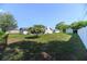 Large backyard with well-placed trees for shade on a sunny day at 5316 Dorman Rd, Lakeland, FL 33813