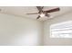 This bedroom has a ceiling fan and a window for natural light at 5316 Dorman Rd, Lakeland, FL 33813