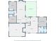 Detailed floor plan showcasing the layout, including bedrooms, kitchen, and living spaces at 5316 Dorman Rd, Lakeland, FL 33813