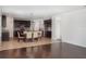 Open-concept kitchen with stainless steel appliances and dining table at , Kissimmee, FL 34758