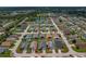 Aerial view showing the home's location within a neighborhood at 2576 Boots Rd, Lakeland, FL 33810