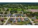 Aerial view of a home, showing its location in relation to nearby ponds and farmland at 2576 Boots Rd, Lakeland, FL 33810