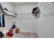 Walk-in closet with wire shelving for organized storage of clothes and accessories at 3628 Diving Dove Ln, Bartow, FL 33830