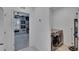 Convenient laundry area with modern washer and dryer, located near a bedroom for easy access at 3628 Diving Dove Ln, Bartow, FL 33830