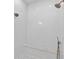 Bright walk-in shower featuring dual shower heads and built in bench at 9419 Alturas Babson Park Cutoff Rd, Bartow, FL 33830