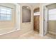 Comfortable bathroom featuring a garden tub and tiled shower at 2645 Sw 148Th Ln, Ocala, FL 34473