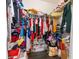 This walk-in closet has plenty of room for your clothing and personal items at 6133 Metrowest Blvd # 105, Orlando, FL 32835