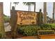 Pirate's Plunge water park and LSV Village bar and grill weathered wood sign at 8125 Resort Village Dr # 5902, Orlando, FL 32821