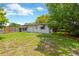 Lush backyard featuring a well-maintained lawn and sturdy wooden fencing at 6906 Cocos Dr, Orlando, FL 32807