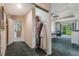 Main bedroom featuring a sliding door to the backyard at 414 Long Cove Ct, Ormond Beach, FL 32174