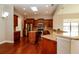 Gourmet kitchen featuring stainless steel appliances, granite countertops and ample cabinet space at 154 Indian Wells Ave, Kissimmee, FL 34759