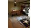 Home office featuring an army-themed rug and functional desk at 3439 Swindell Rd, Lakeland, FL 33810