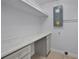Office area includes built-in desk with storage and floating shelves at 1304 E Myrtle St, Lakeland, FL 33801