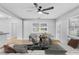 Modern living room featuring stylish furniture and a decorative rug at 223 Pinehurst Dr, Auburndale, FL 33823