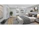 Comfortable main bedroom showcases an en-suite bathroom and stylish decor at 223 Pinehurst Dr, Auburndale, FL 33823