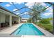 Relaxing screened-in pool area with a spacious patio, perfect for outdoor entertaining and enjoying sunny days at 2973 Blackwater Creek Dr, Lakeland, FL 33810