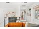 Living room view with kitchenette and bright, open floor plan at 739 Park Hill Ave, Lakeland, FL 33801