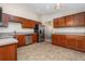 Spacious kitchen featuring stainless steel appliances and ample cabinet space for storage at 3243 Winchester Estates Cir, Lakeland, FL 33810