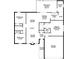 Detailed floor plan showing layout of rooms and dimensions throughout the home at 248 Lake Thomas Dr, Winter Haven, FL 33880