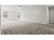 Large bonus room with neutral carpet, natural light, and recessed lighting at 8875 Backspin Ln, Champions Gate, FL 33896