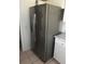 Kitchen featuring stainless steel refrigerator with water and ice dispenser at 1257 Dal Maso Dr, Daytona Beach, FL 32117