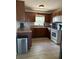 Well-lit kitchen featuring plenty of cabinet space and modern appliances for meal preparation at 3453 Duff Rd, Lakeland, FL 33810