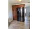 Kitchen with plenty of cabinets with a stainless steel refrigerator at 3453 Duff Rd, Lakeland, FL 33810