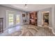Bright breakfast room featuring a view to the exterior and a built-in hutch for extra storage at 6909 Farris Dr, Lakeland, FL 33811