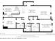 Detailed floorplan showcasing the layout with bedrooms, living spaces, and square footage at 504 Mirasol Cir # 102, Kissimmee, FL 34747