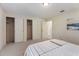 This cozy bedroom offers ample closet space, providing lots of storage at 13449 Ashley Ct, Grand Island, FL 32735