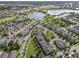 Community aerial view showcases a scenic neighborhood, multiple lakes, and recreational amenities at 16324 Brisk Breeze Aly, Winter Garden, FL 34787