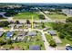 An aerial view of the property in its neighborhood at 2869 Hickory Ridge Dr, Lakeland, FL 33813