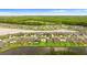 A picturesque neighborhood with a pond and lush green lawns at 2175 Old Mining Rd, Lakeland, FL 33801