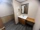 This bathroom features a single sink, toilet, and shower at 2777 Cr 673, Bushnell, FL 33513