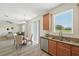 Cozy breakfast nook near the well-equipped kitchen and the comfortable living room at 5233 Los Palma Vista Dr, Orlando, FL 32837