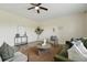 Bright and open living room decorated with neutral tones and modern design at 5233 Los Palma Vista Dr, Orlando, FL 32837