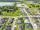 Aerial view of the property showcasing its location within a desirable community at 3544 Lakeside Heritage Dr, Lakeland, FL 33812