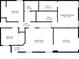Detailed floor plan showcasing the layout of the home's rooms and dimensions at 4132 Festival Pointe Blvd, Mulberry, FL 33860