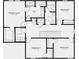 Second floor plan featuring the primary suite, laundry, and additional bedrooms at 4732 Babys Breath Pl, Kissimmee, FL 34758