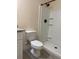 Clean bathroom featuring a new shower, vanity, and modern fixtures at 16910 Sw 27 Avenue, Ocala, FL 34473