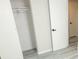 Bright bedroom features fresh paint, new flooring, and a walk-in closet at 5834 Forest Grove Blvd, Orlando, FL 32808