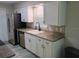 Modern kitchen with white cabinets, stainless steel appliances, and granite countertops at 5834 Forest Grove Blvd, Orlando, FL 32808